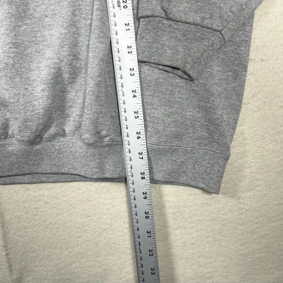 Vintage Nike Sweatshirt Mens XL Gray Team Nike Logo‎ Crewneck 90s Made USA - Picture 6 of 9